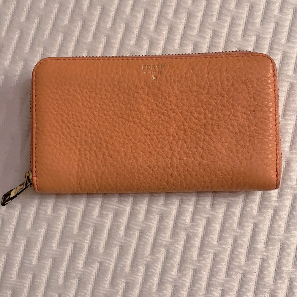 Fossil Zip Clutch